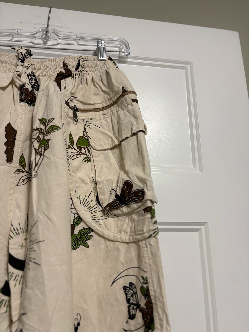 Wholesale Whimsy Goth Inspired Boho Hippie Unisex Baggy Pants L/Xl - Picture 4 of 16